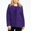 Party Items Yoek | Yoek Blazer Pockets Boucle 1901799 - 270 Purple