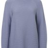 Grote Maten Mode Via Appia Due | Via Appia Due Pullover 652082 870 Blauw