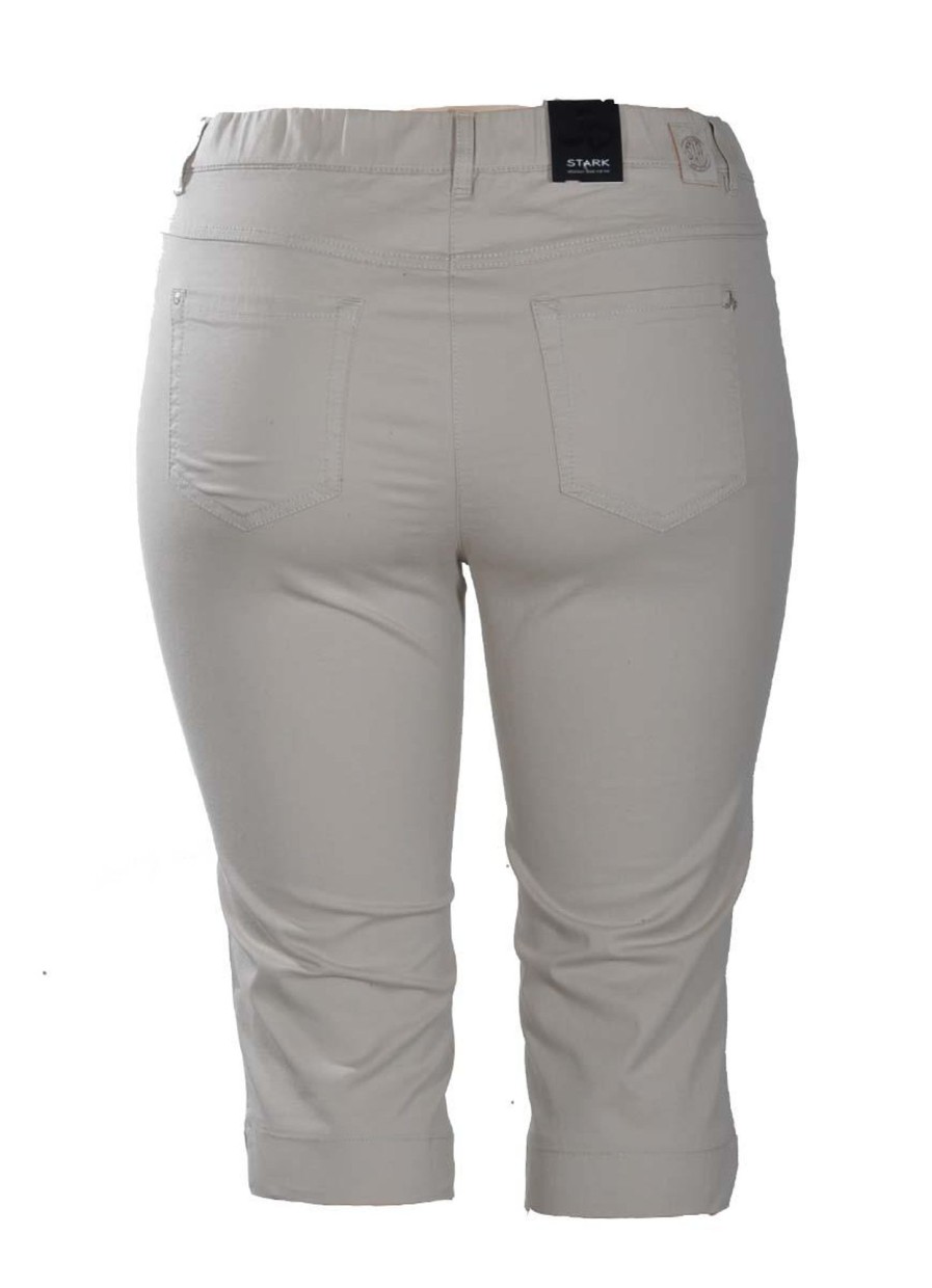 Grote Maten Mode Stark | Stark Capri Janna 44 4464-148 -23 Zand