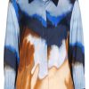 Grote Maten Mode Xandres | Xandres Blouse Himio 61016-01 - 9225 Multi Blue