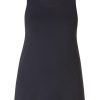 Grote Maten Mode Base Level Curvy | Base Level Curvy Top Alicia 006 Dark Blue