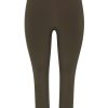 Grote Maten Mode Yoek | Yoek Loretta'S Xtra Slim Broek Dolce L955585 Army