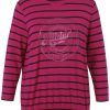 Grote Maten Mode Via Appia Due | Via Appia Due Shirt 853011 - 640610 Pink, Winered