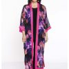 Party Items Yoek | Yoek Kimono Cara 202656 - 210 Black