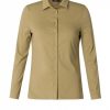 Grote Maten Mode Yesta | Yesta Blouse Vedita Travel Essential A003966 Army