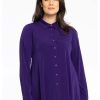 Party Items Yoek | Yoek Blouse A-Line Dolce B3748-270 Purple