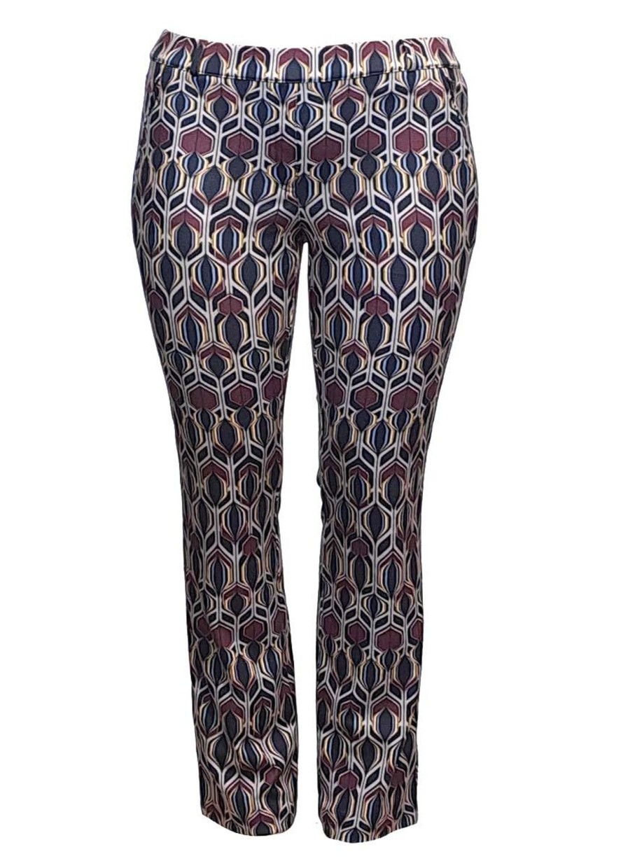 Grote Maten Mode Stark | Stark Broek Janna Kick 3548-238 Multicolor