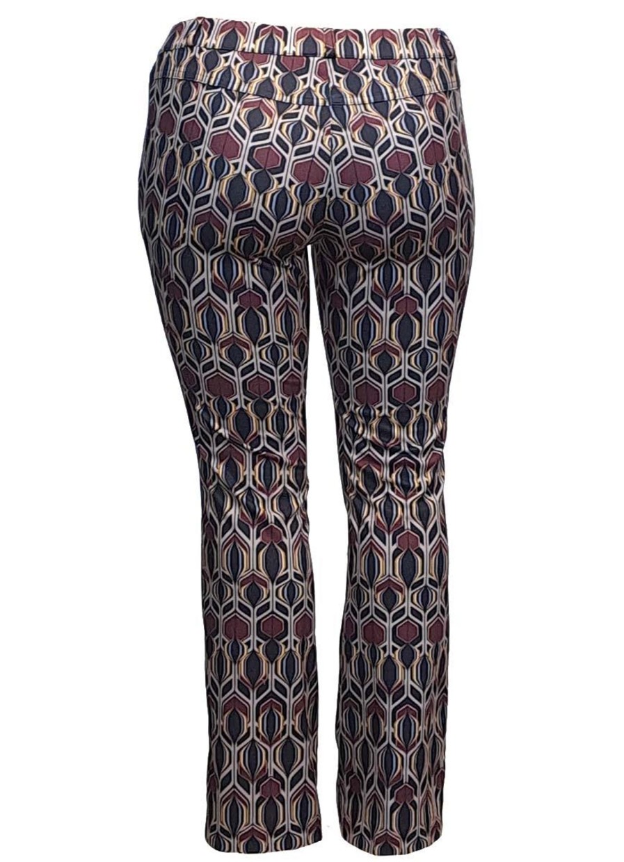 Grote Maten Mode Stark | Stark Broek Janna Kick 3548-238 Multicolor