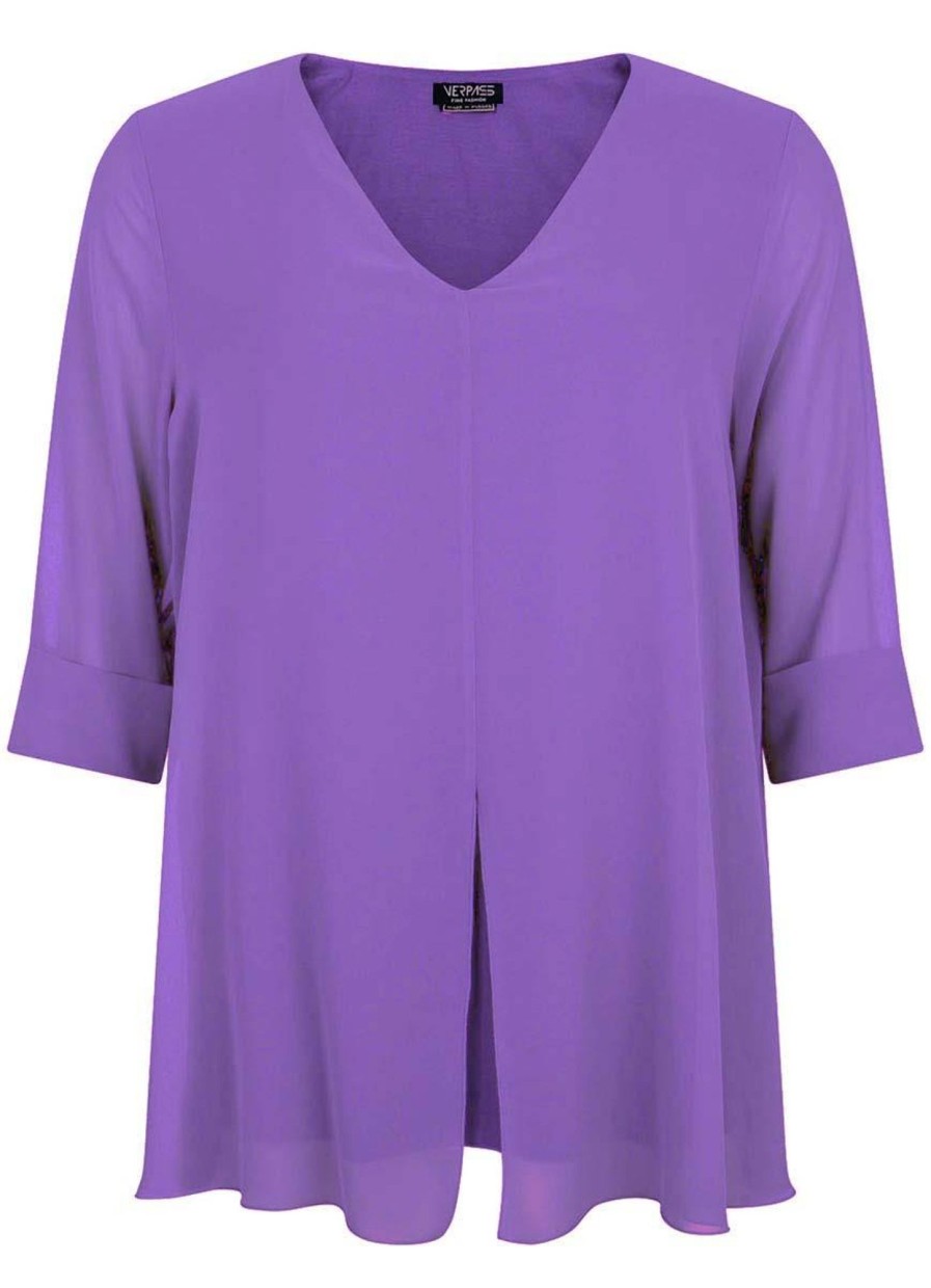 Party Items Verpass | Verpass Blouse 3052 - 74 Violett