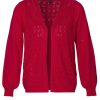 Grote Maten Mode Exxcellent | Exxcellent Vest Leanne 23Vje07 -301 Magenta