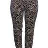 Grote Maten Mode Stark | Stark Broek Jacky 3460-237 Zand Zwart