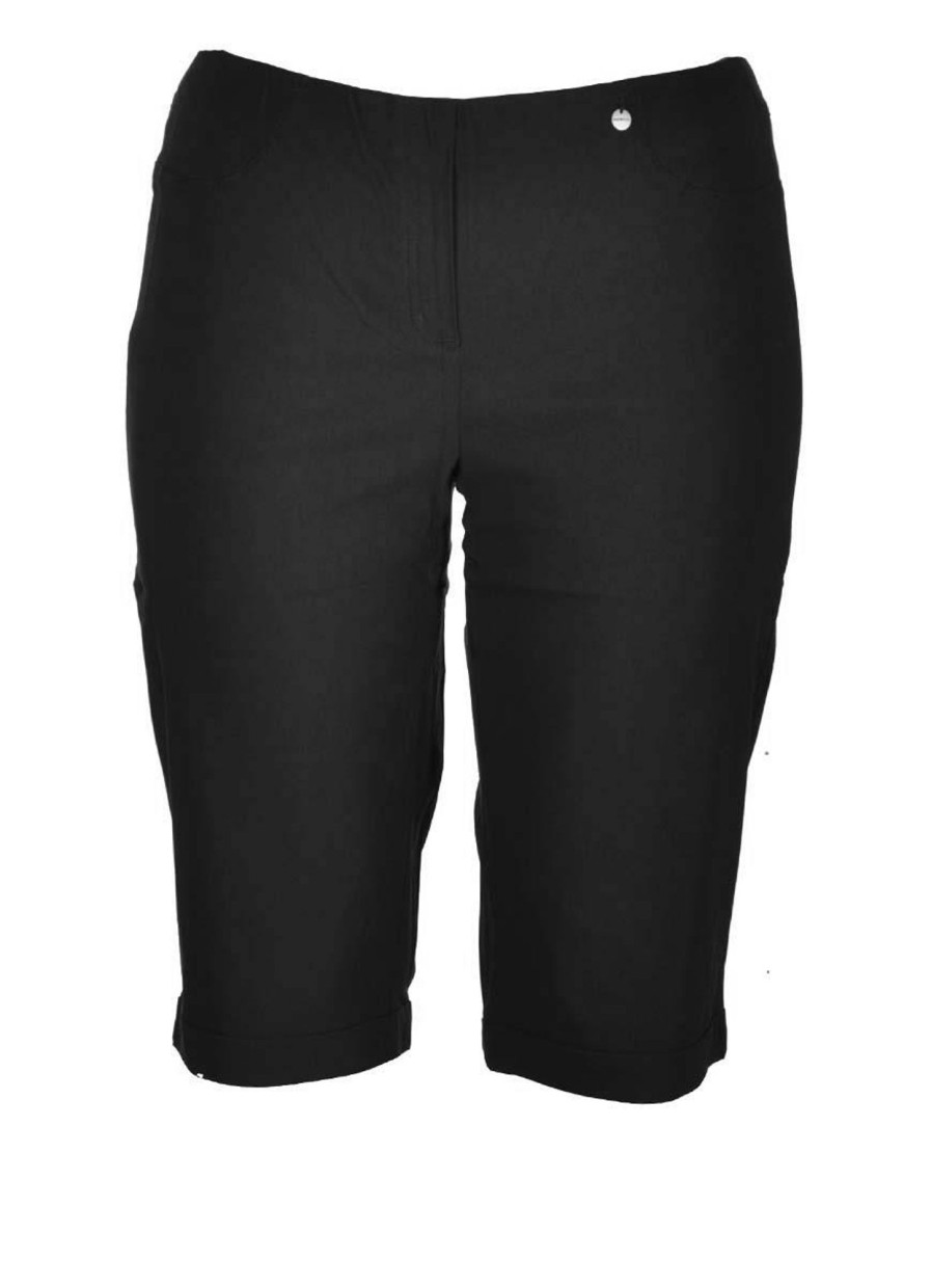 Grote Maten Mode Robell capri | Robell Capri Bella 05 Bengaline Black 90