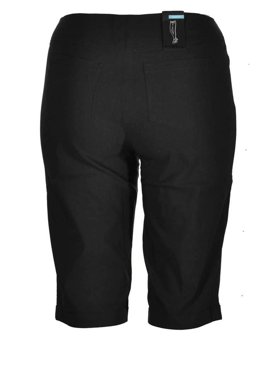 Grote Maten Mode Robell capri | Robell Capri Bella 05 Bengaline Black 90