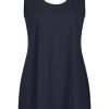 Grote Maten Mode PlusBasics | Plusbasics Singlet Long Travel 10 201 025-406 Zwart