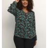 Grote Maten Mode Kaffe Curve | Kaffe Curve Marca Ami Blouse 10581684 - 106432 Bluebird Flower