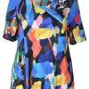 Grote Maten Mode Mona Lisa | Mona Lisa Longshirt 510-74-98 Multicolor