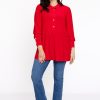 Party Items Yoek | Yoek Blouse Flare Puff 1923754 - Red