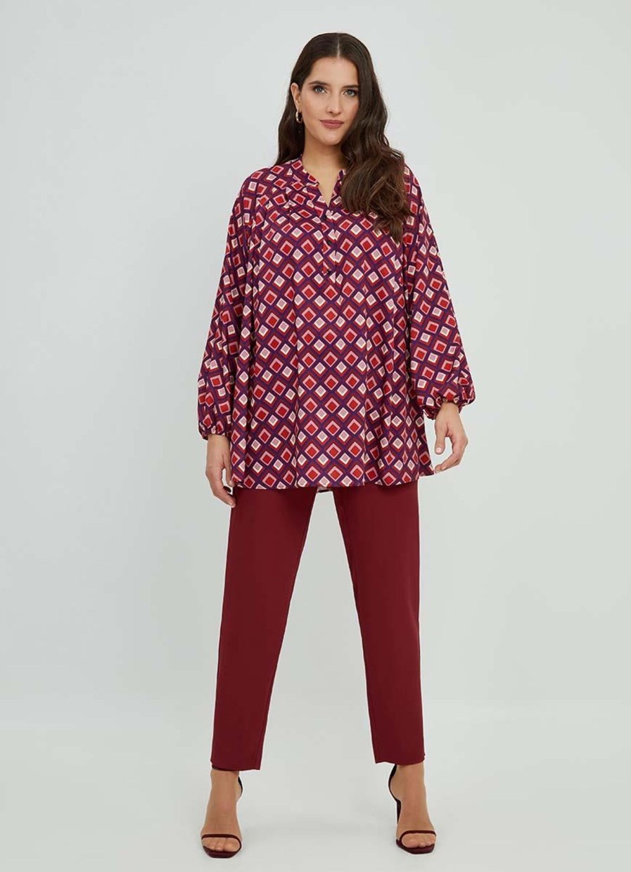 Grote Maten Mode Mat Fashion | Mat Fashion Blouse 7801.1035