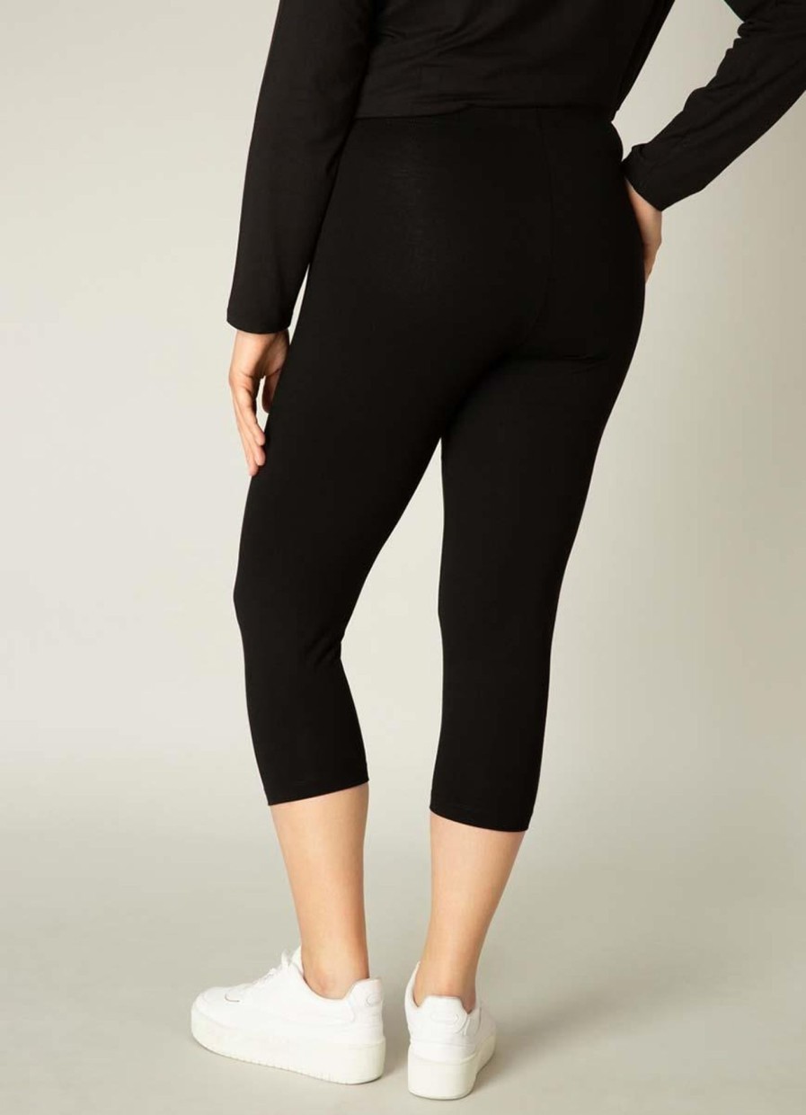 Grote Maten Mode Base Level Curvy | Base Level Curvy Legging Audrey 025 Black