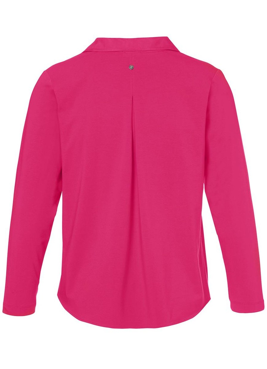 Grote Maten Mode Frapp | Frapp Shirt 1305805 - 654 Pink.