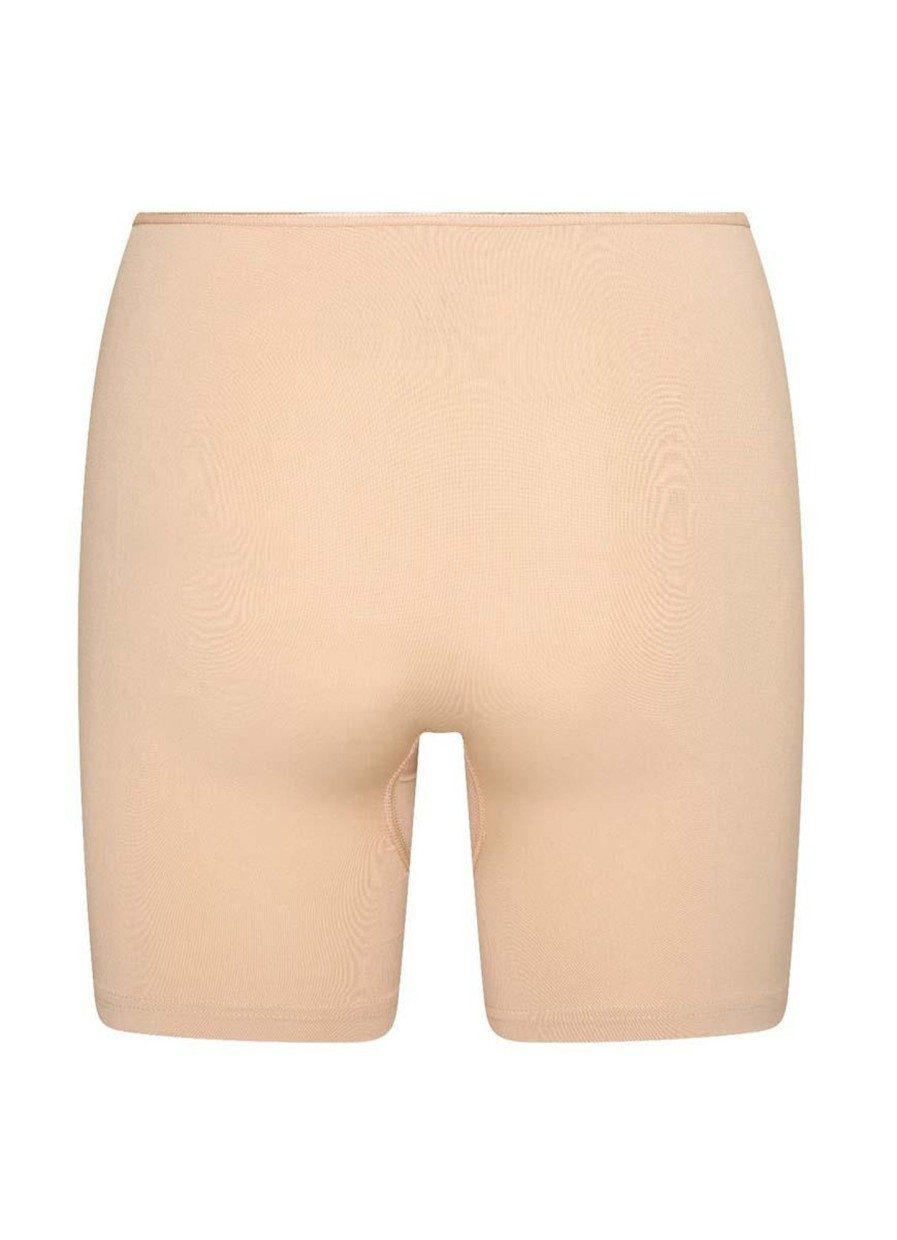 Grote Maten Mode Dit elastische | Rj Bodywear Short Extra Lange Pijp 31-021-302 Nude