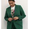 Grote Maten Mode Kaffe Curve | Kaffe Curve Blazer Sakira 10580933 - 195421 Aventurine