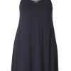 Grote Maten Mode Base Level Curvy | Base Level Curvy Jurk Alissa 028 Dark Blue