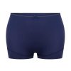 Grote Maten Mode Deze elastische | Rj Bodywear Short High Waist 31-020-202 Donker Blauw