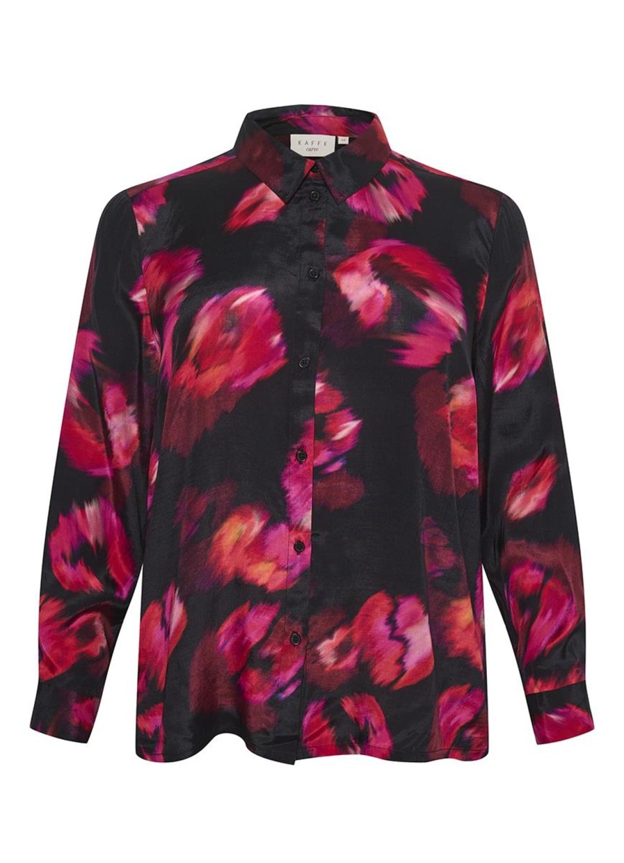 Party Items Kaffe Curve | Kaffe Curve Shirt Louise 10581926 - 104991 San-Dried Flower