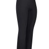 Grote Maten Mode PlusBasics | Plusbasics Pants Flair Travel 10 201 034-406 Zwart